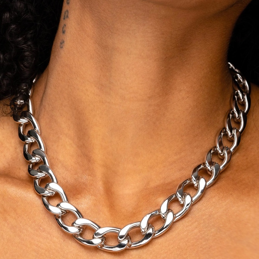 Jaclyn Roxanne The Classic Link - Rhodium